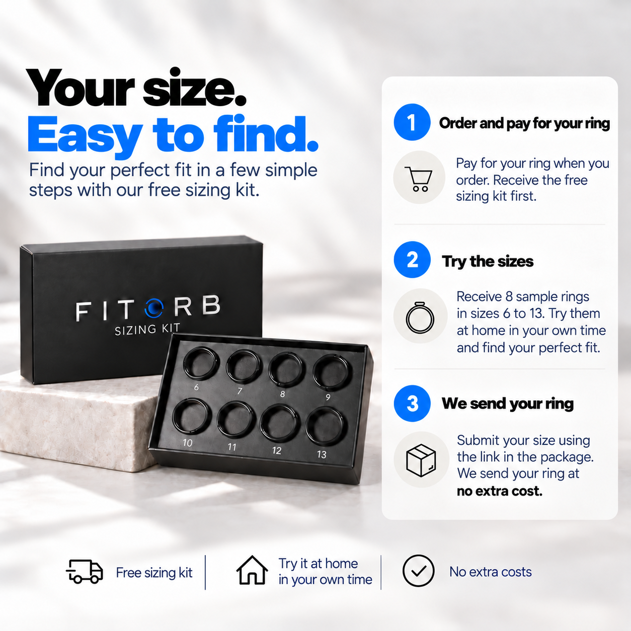 Find your size easily